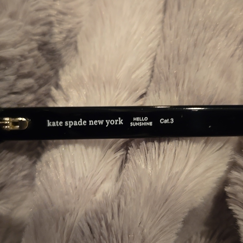 Kate Spade Black Sandi Sunglasses Brand New In Case - Picture 5 of 13